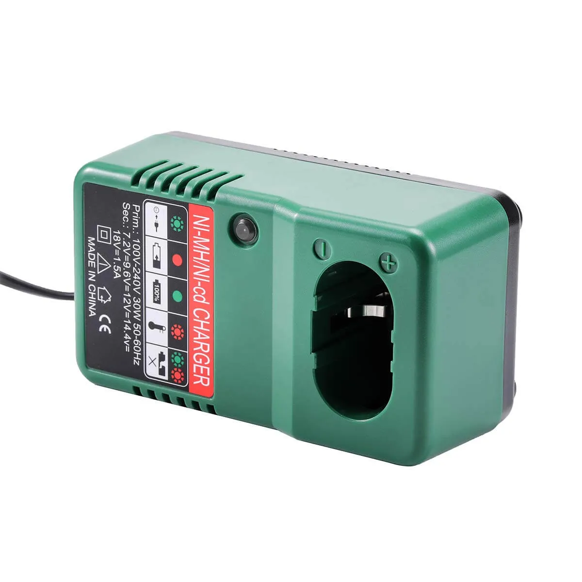 For Makita 7.2V-18V Replacement Battery Charger DC1804T | 1.5Ah Ni-Cd & Ni-Mh Battery Charger