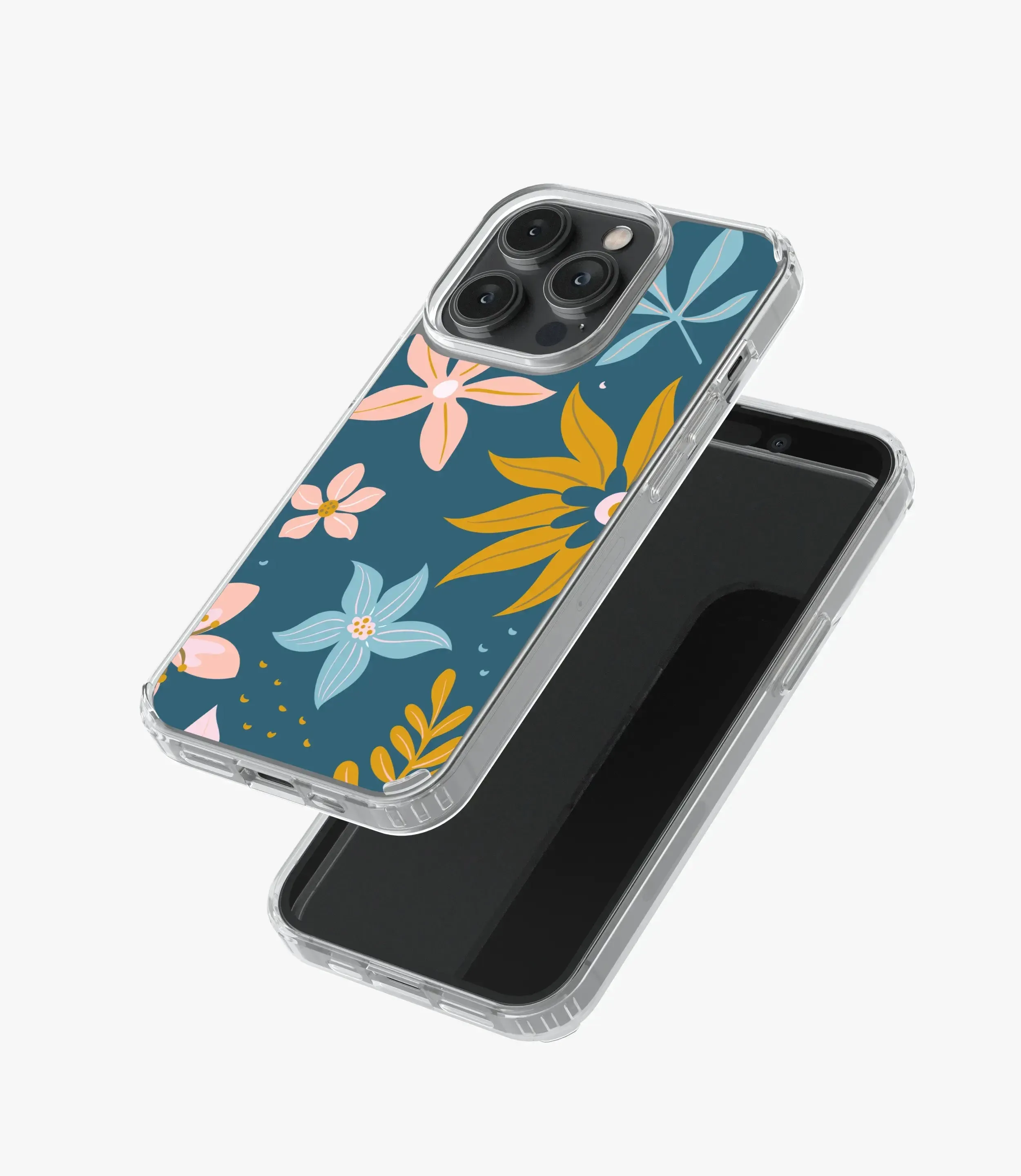 Forest Treasures Floral Silicone Case