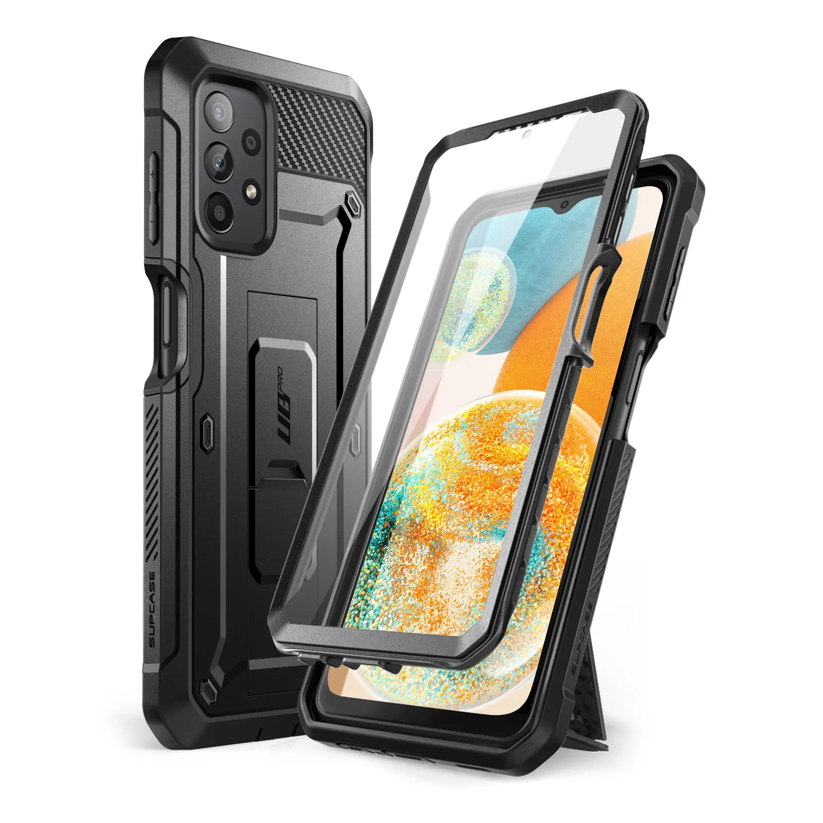 Galaxy A23 Unicorn Beetle PRO Rugged Holster Case-Black