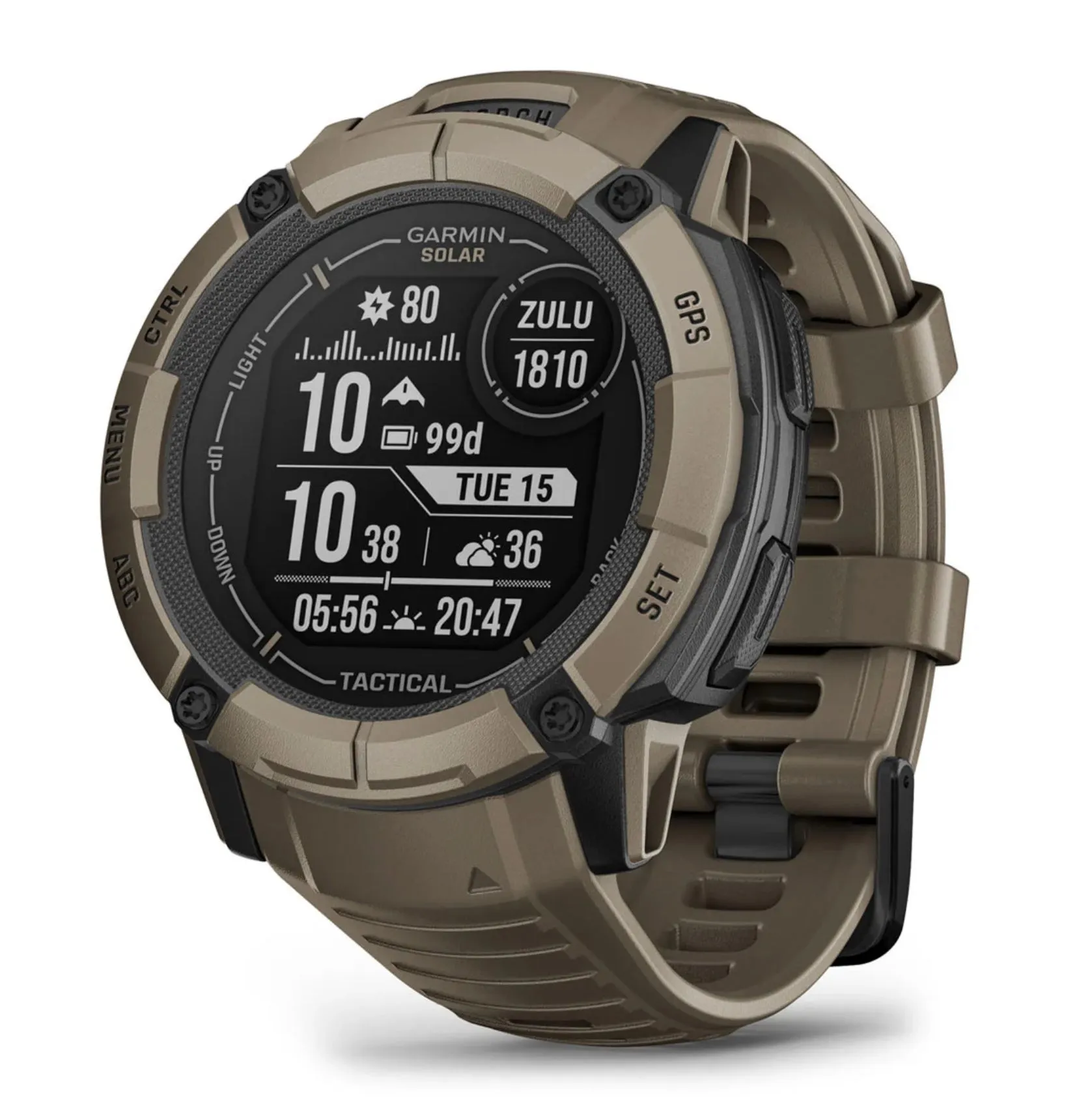 Garmin Instinct® 2X Solar - Tactical Edition Smartwatch