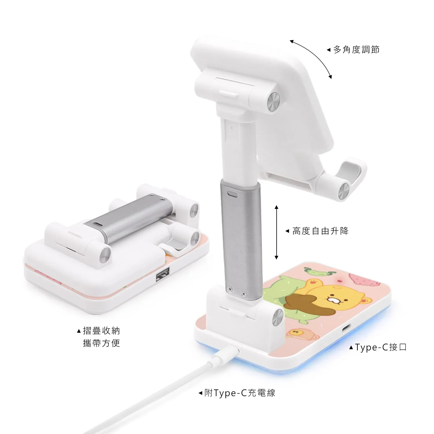 GARMMA Kakao Friends Wireless Charging Stand Phone AirPods Charger