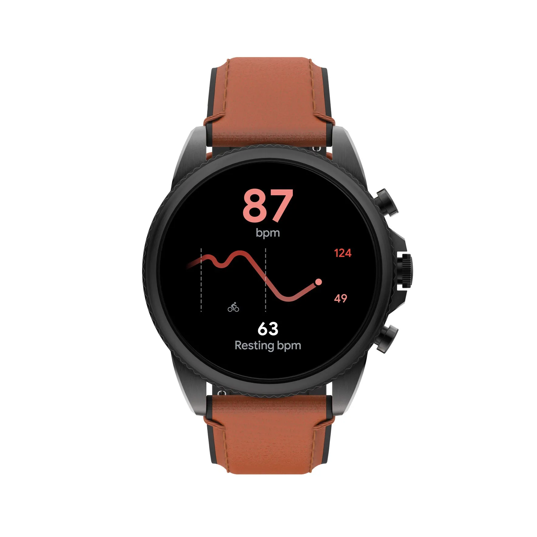 Gen 6 Smartwatch Brown Leather FTW4062