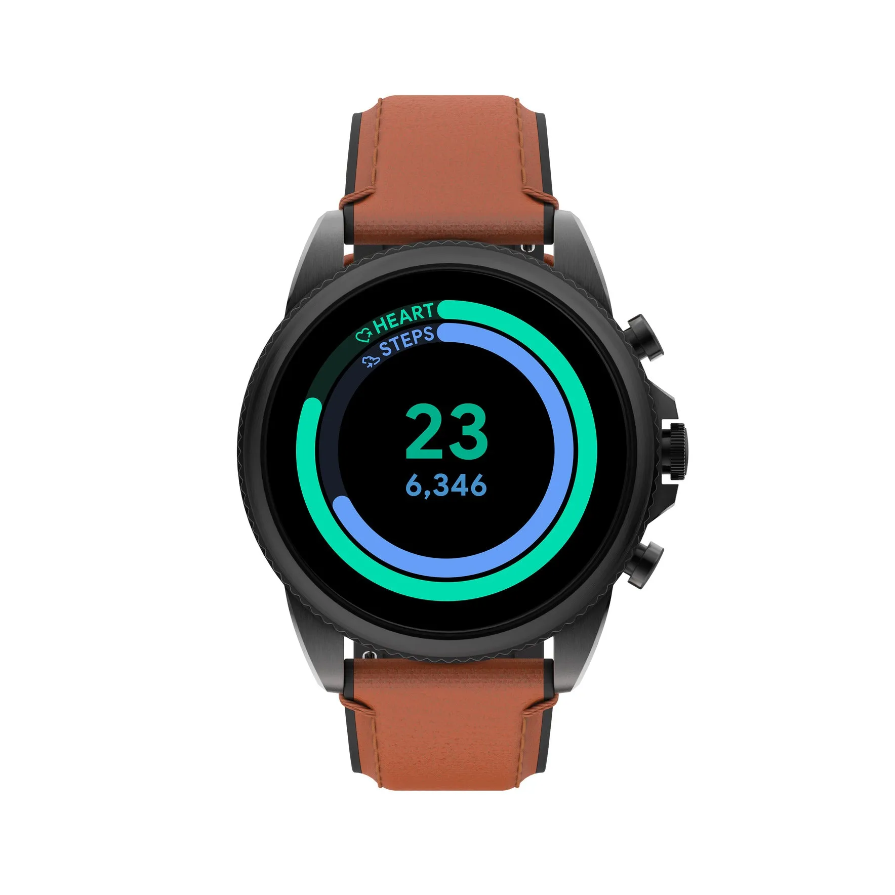 Gen 6 Smartwatch Brown Leather FTW4062