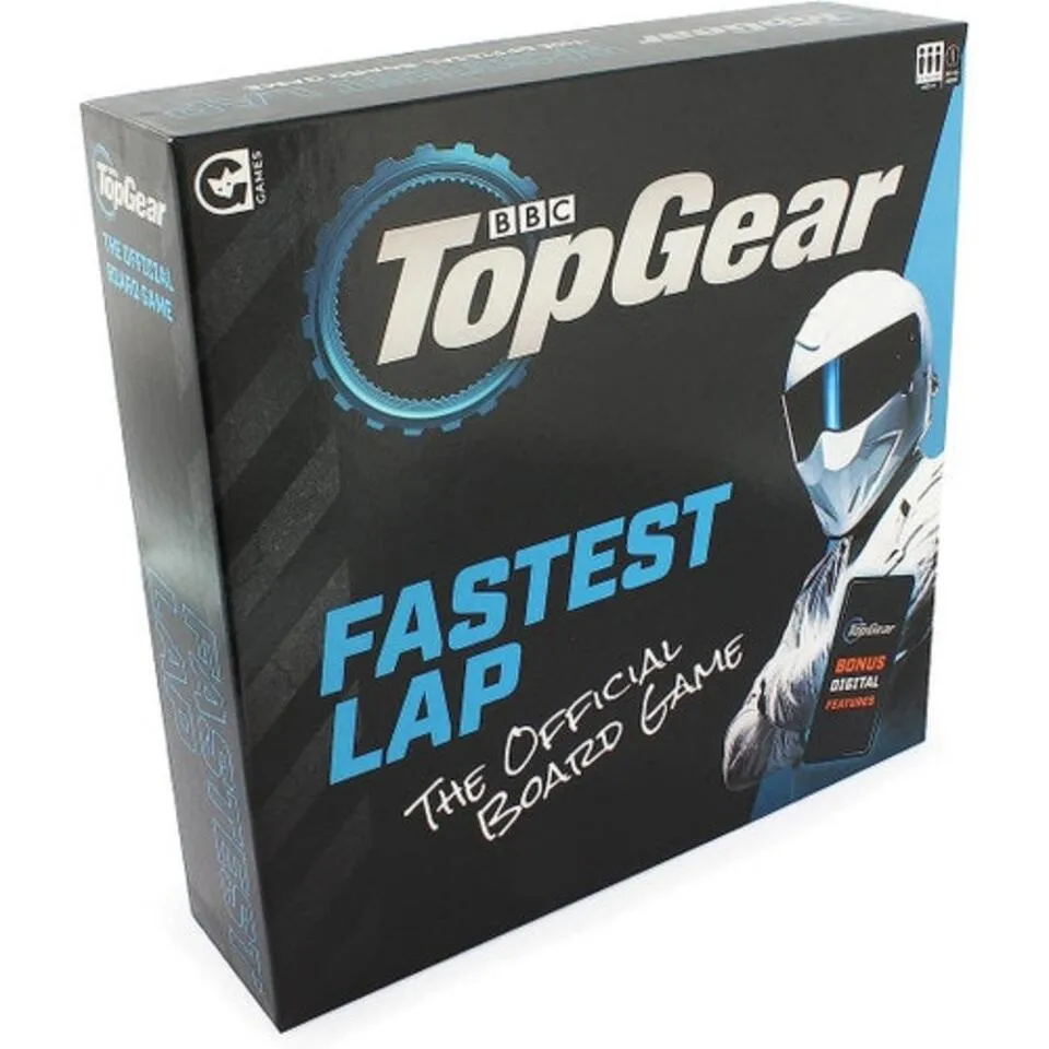 Ginger Fox Games Top Gear Fastest Lap The Official Board Game