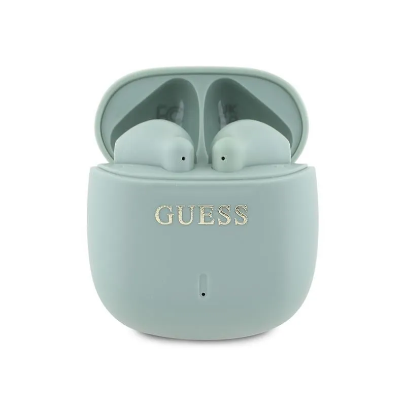 Guess Printed Classic Logo TWS Wireless Earphones Green- GUTWSJ14ESGN