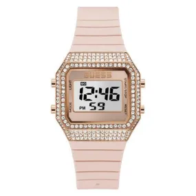 Guess Zoom Rose Gold Tone Multi-Function Ladies Watch GW0430L3