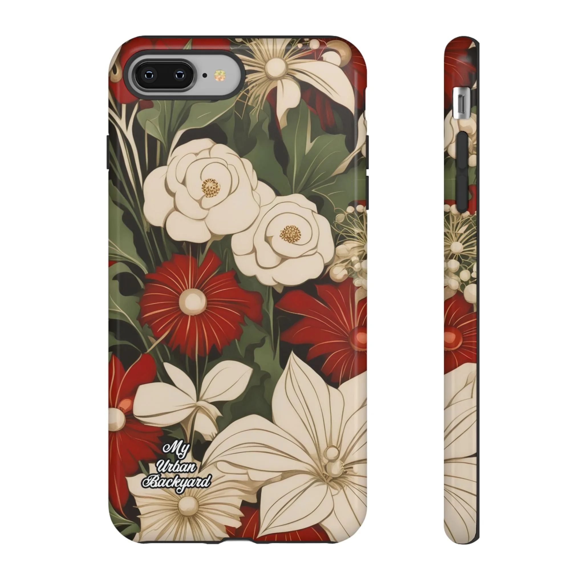 Holiday Flowers, Cell Phone Case - Apple, Samsung or Google Pixel