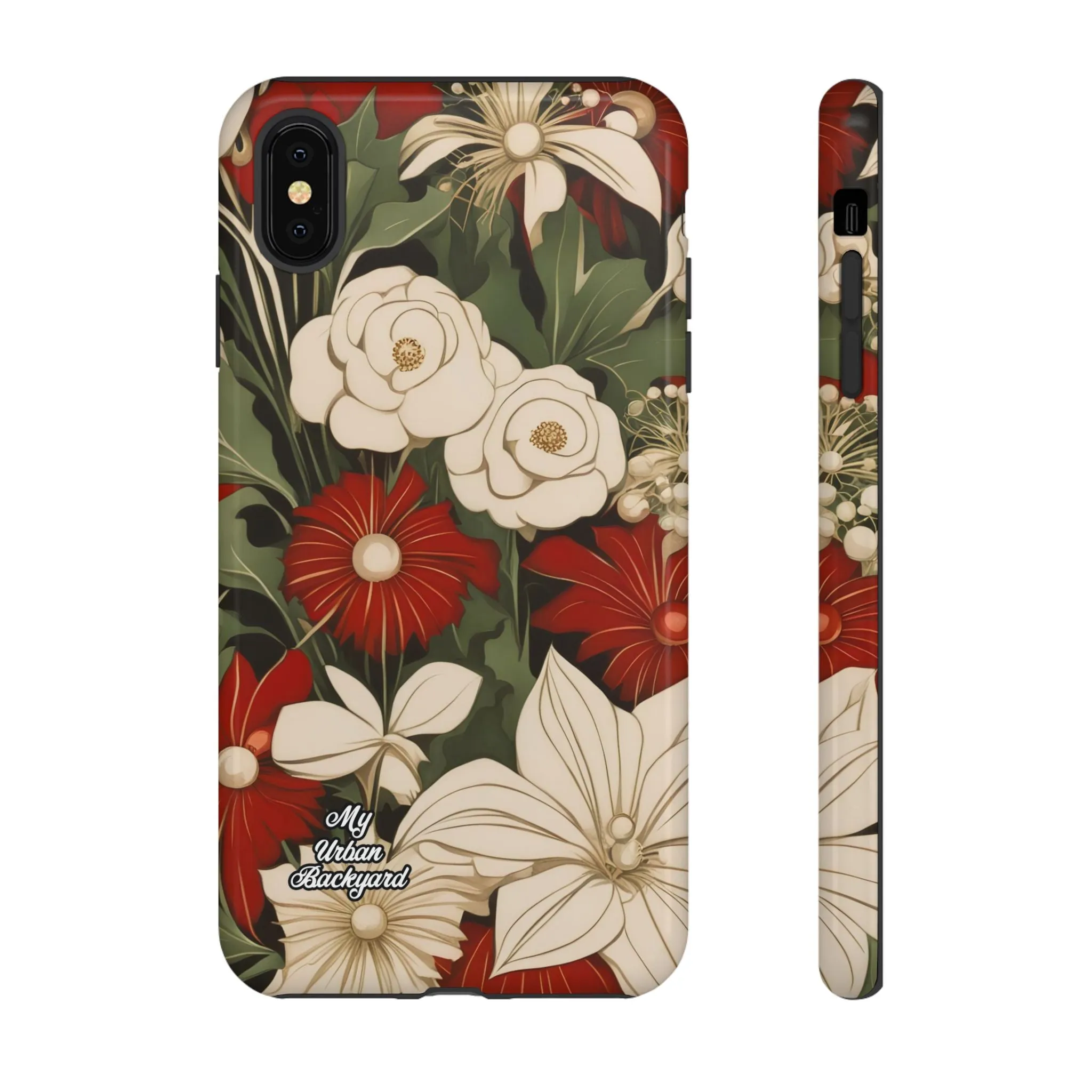 Holiday Flowers, Cell Phone Case - Apple, Samsung or Google Pixel