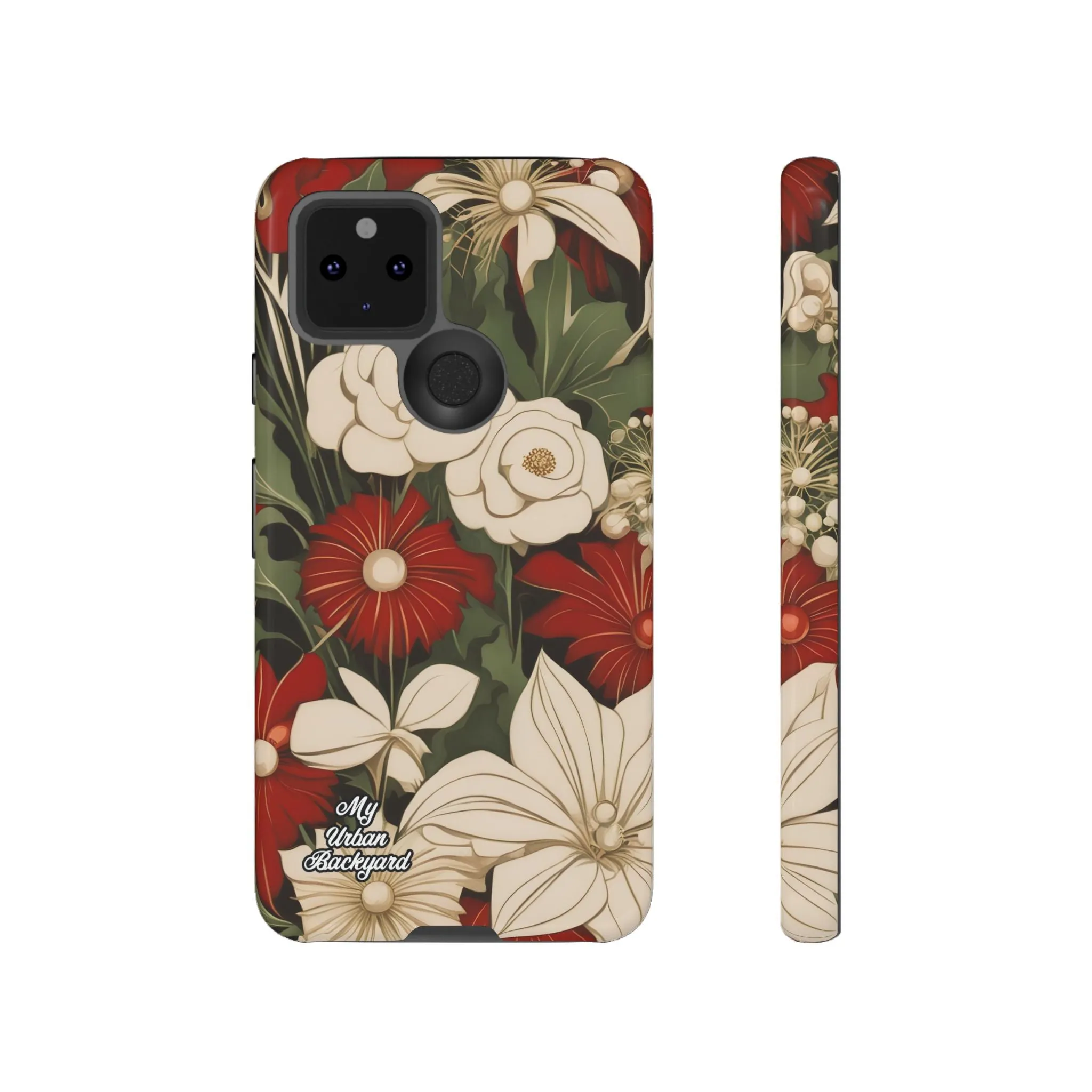 Holiday Flowers, Cell Phone Case - Apple, Samsung or Google Pixel