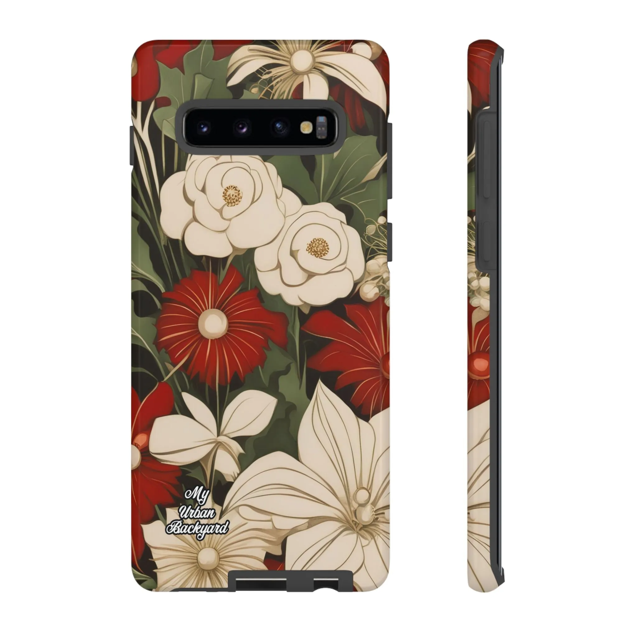 Holiday Flowers, Cell Phone Case - Apple, Samsung or Google Pixel