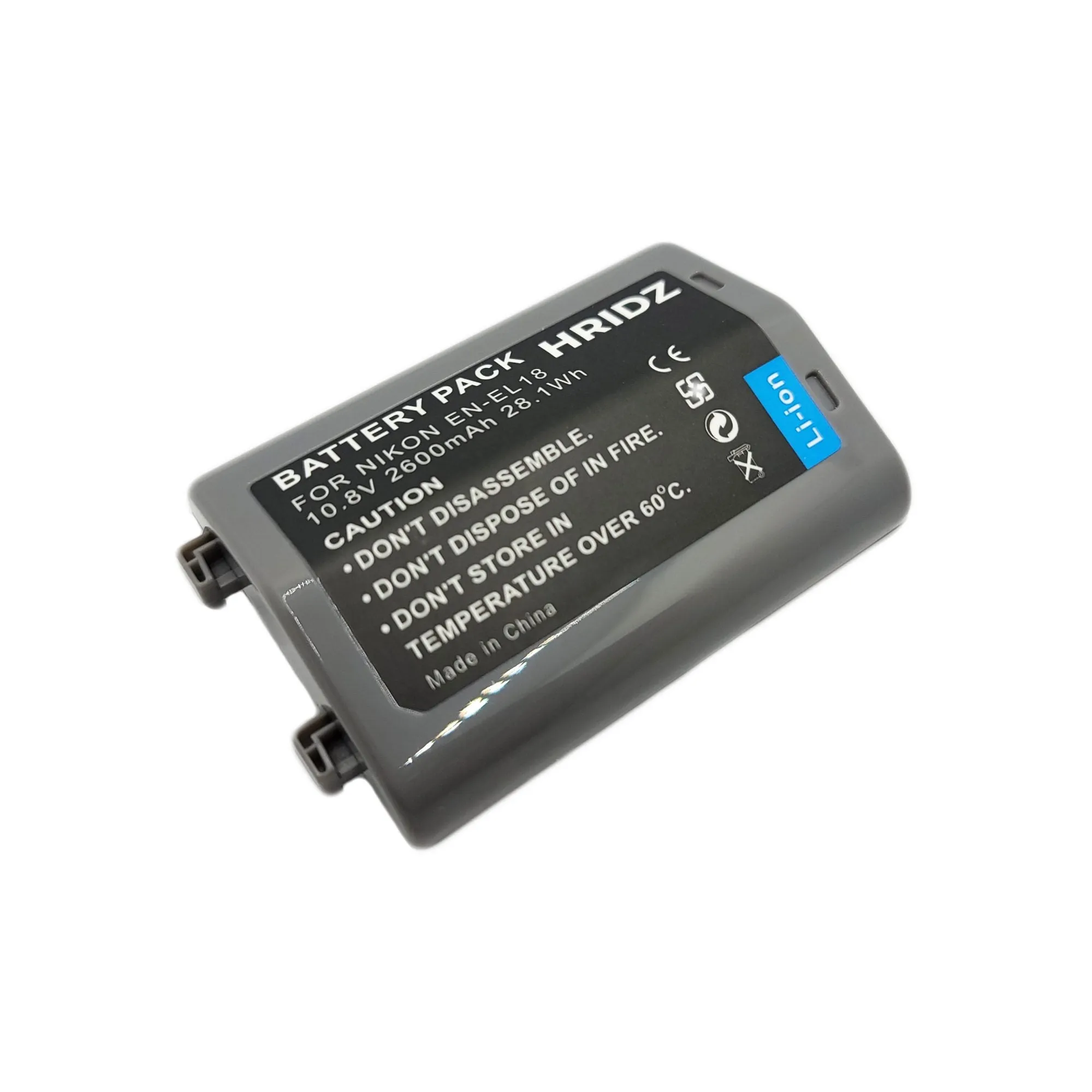 Hridz EN-EL18 Battery 10.8V for Nikon ENEL18 EN-EL18a D4 D4s S52 D5 Z9 Cameras