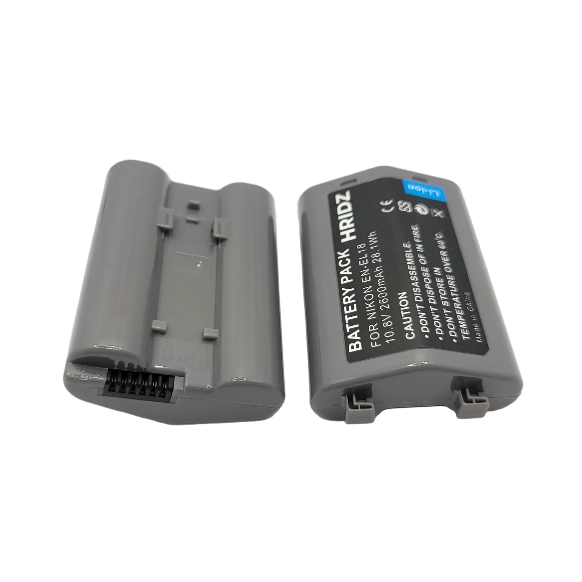 Hridz EN-EL18 Battery 10.8V for Nikon ENEL18 EN-EL18a D4 D4s S52 D5 Z9 Cameras