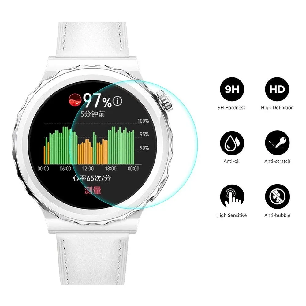 Huawei Watch GT 3 Pro (43mm) ENKAY Hærdet Glas - Skærmbeskyttelse - Gennemsigtigt