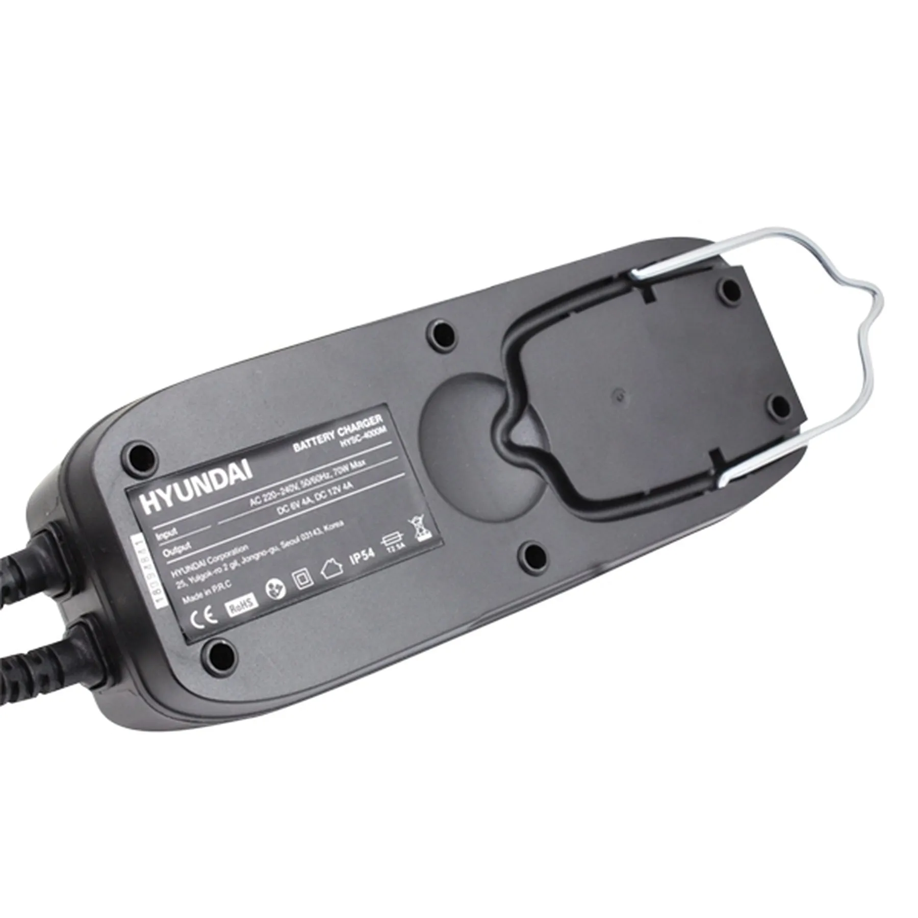 Hyundai HYSC-4000M 4Ah SMART Car Battery Charger 6v/12v