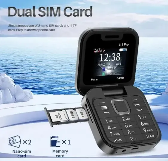 I16 Mini Dual Card 2G Non-smart Phone