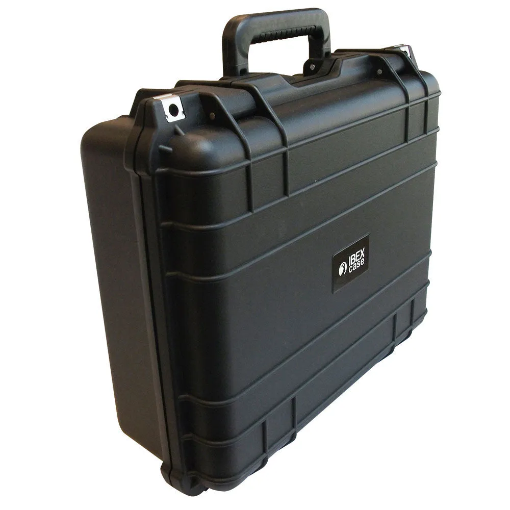 IBEX Protective Case 1505 with foam, 16.9 x 15 x 6.1", Black (IC-1505BK)