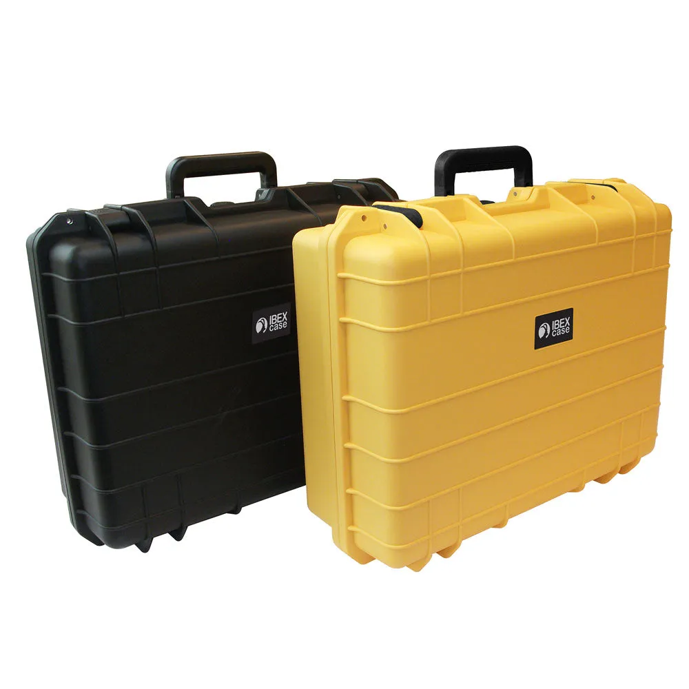 IBEX Protective Case 2100 with foam, 20.3 x 16.3 x 7.9", Yellow (IC-2100YL)