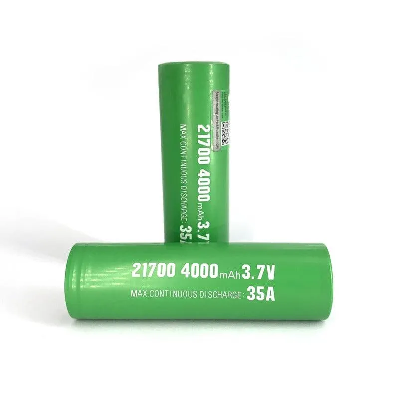 IMREN 21700 4000mAh 35A Rechargeable Lithium Battery  (2 Batteries/Pack)