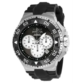 Invicta Men's Excursion Chronograph Black, Silver Dial Watch 23045