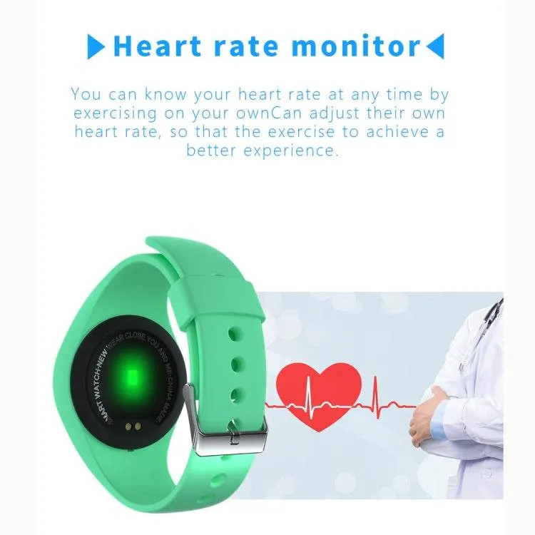 IP67 Waterproof Bluetooth Smartwatch with 1.0 inch TFT Color Screen - Heart Rate/Blood Pressure/Sleep Monitoring & Call Reminder