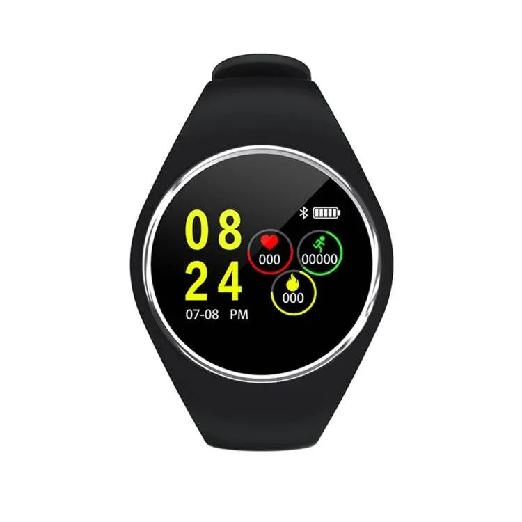 IP67 Waterproof Bluetooth Smartwatch with 1.0 inch TFT Color Screen - Heart Rate/Blood Pressure/Sleep Monitoring & Call Reminder