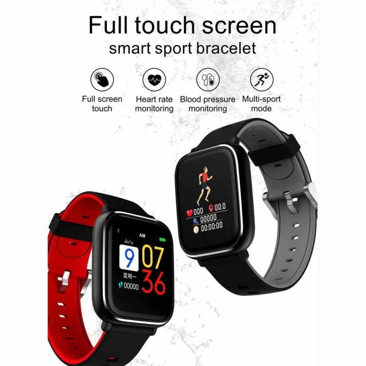 IP67 Waterproof Smartwatch with 1.3" TFT Touch Screen, Heart Rate & Blood Pressure Monitoring, Call Alerts, and Sleep Tracking