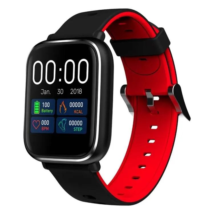 IP67 Waterproof Smartwatch with 1.3" TFT Touch Screen, Heart Rate & Blood Pressure Monitoring, Call Alerts, and Sleep Tracking