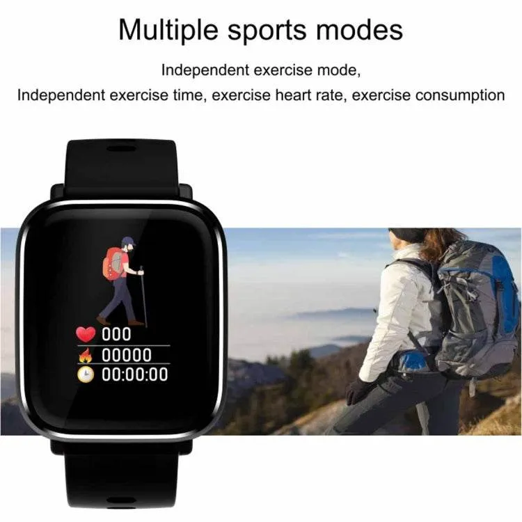 IP67 Waterproof Smartwatch with 1.3" TFT Touch Screen, Heart Rate & Blood Pressure Monitoring, Call Alerts, and Sleep Tracking