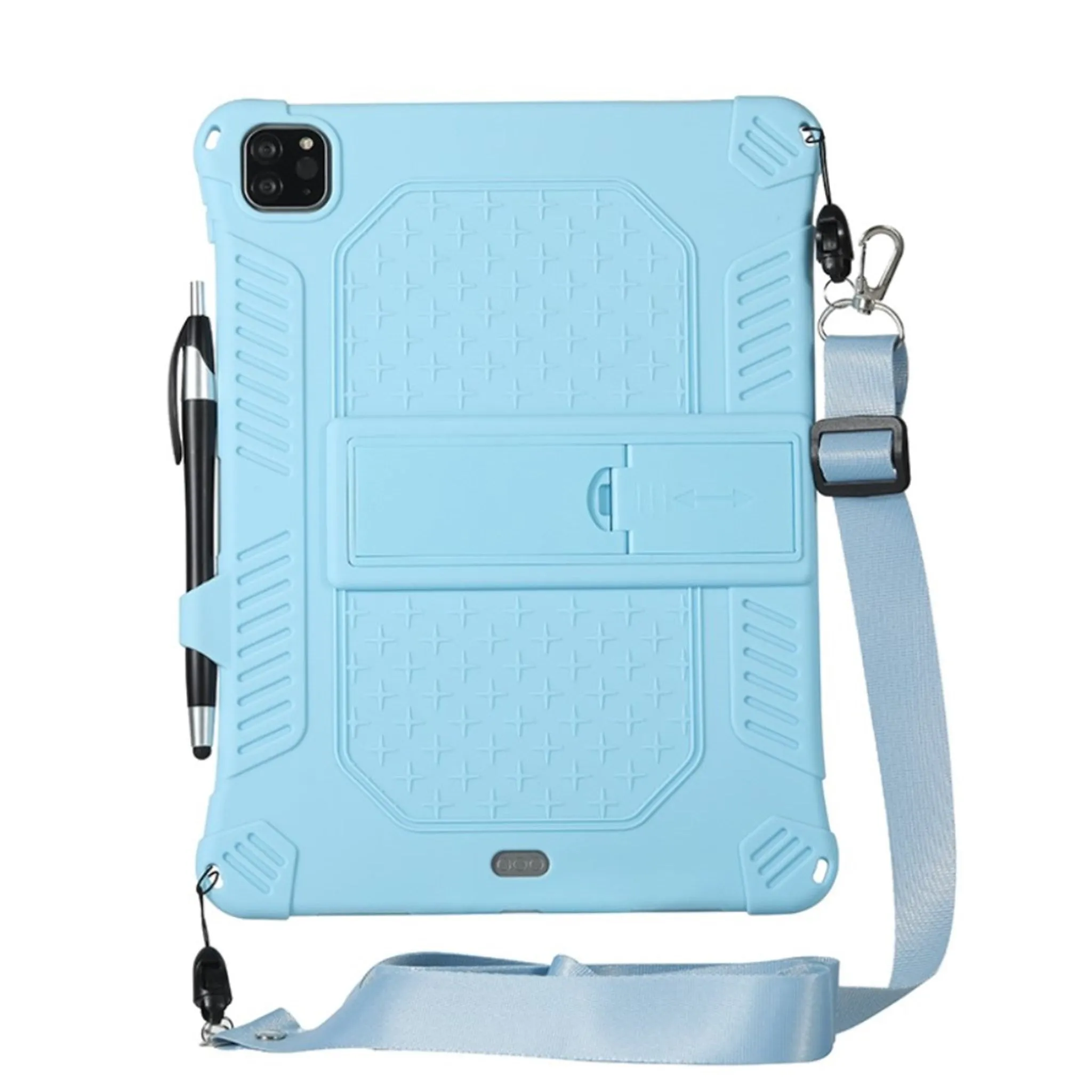 iPad Pro 11 inch (2020) / (2018) solid theme leather flip case - Baby Blue