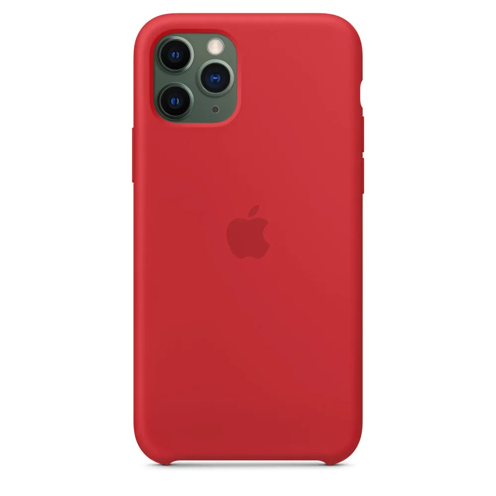 iPhone 11 Pro Silicone Case Red