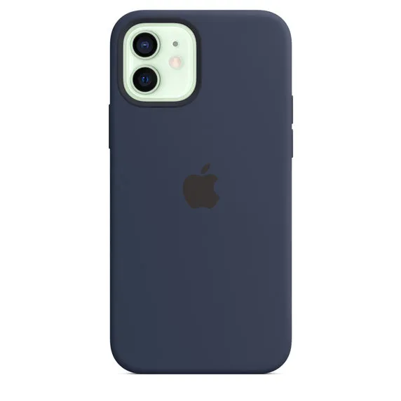 iPhone 12 | 12 Pro Silicone Case with MagSafe - Deep Navy