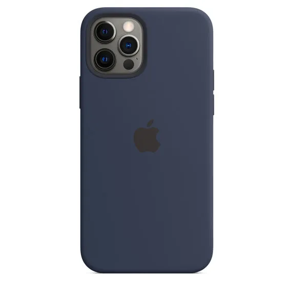 iPhone 12 | 12 Pro Silicone Case with MagSafe - Deep Navy