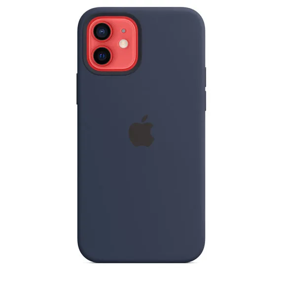 iPhone 12 | 12 Pro Silicone Case with MagSafe - Deep Navy