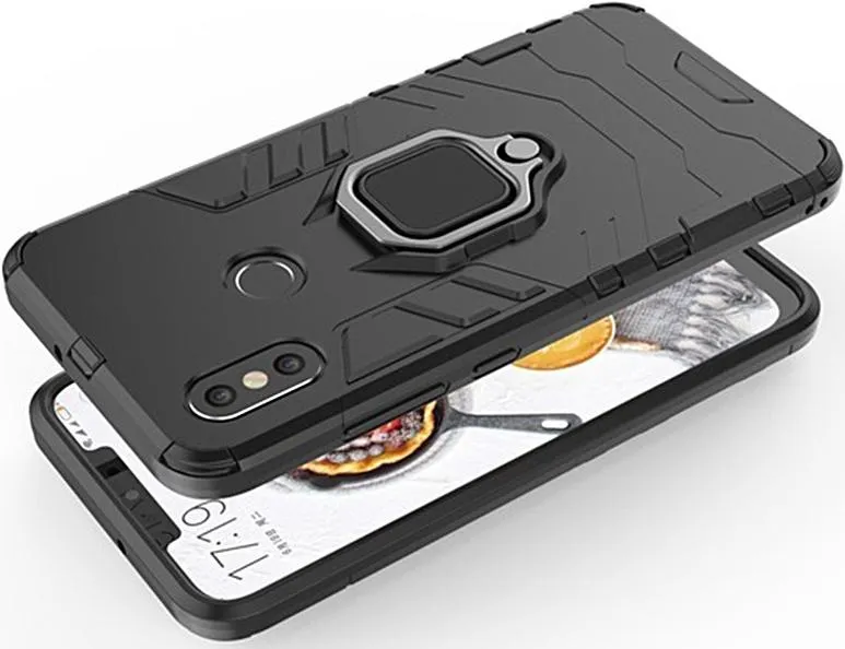 iPhone 13 Mini 5.4 inch Defender Armor Rugged Case - Black