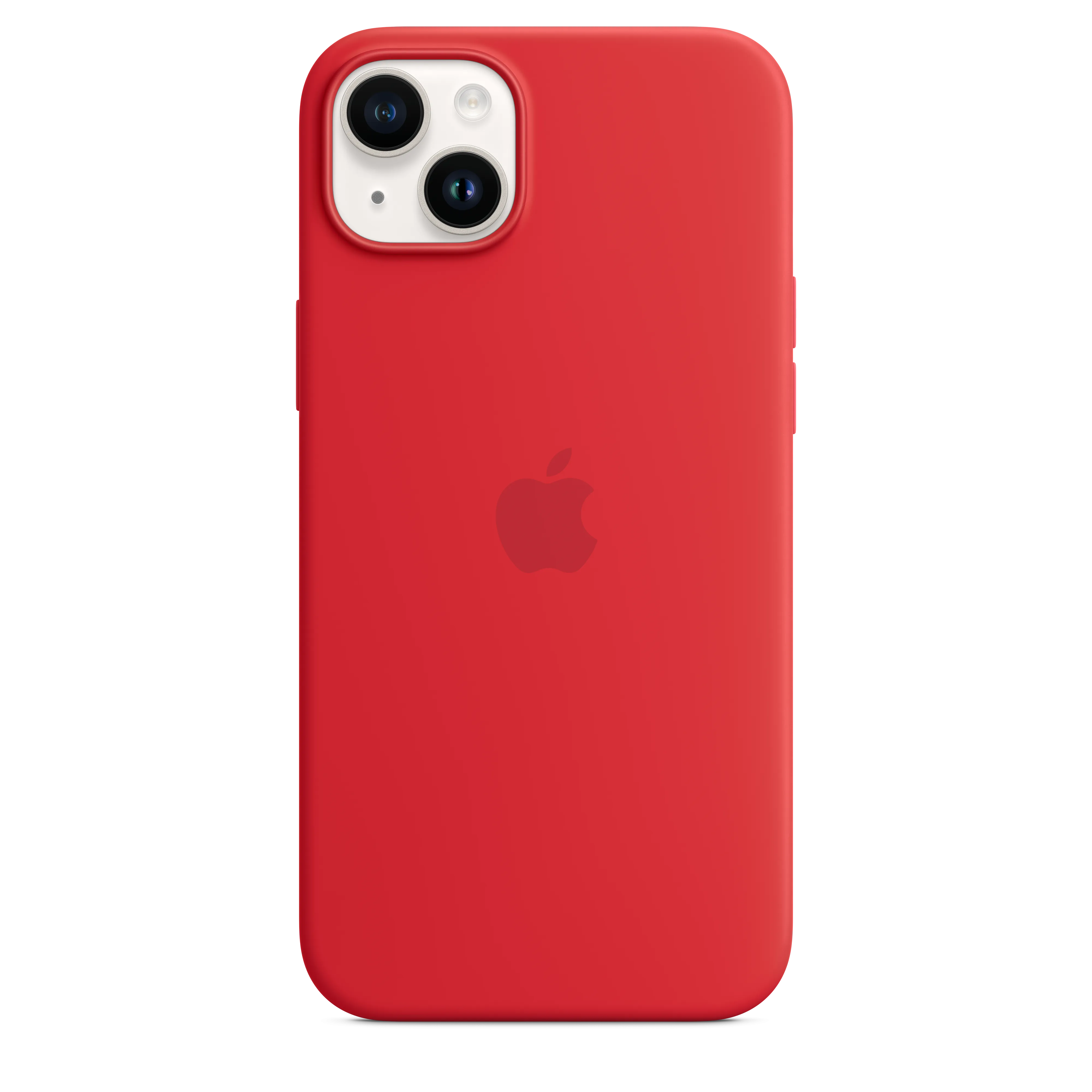 iPhone 14 Plus Silicone Case with MagSafe - (PRODUCT)RED