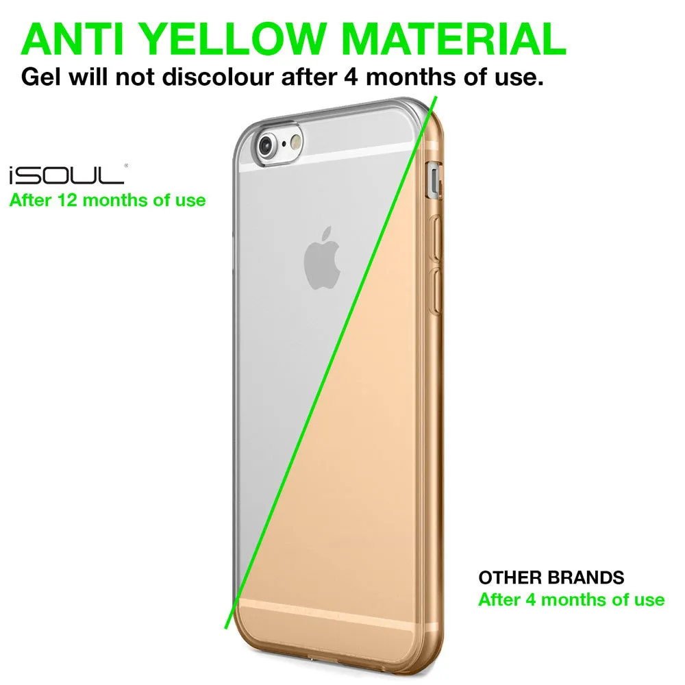 iPhone 6 plus Silicon Gel case cover Clear Transparent Case