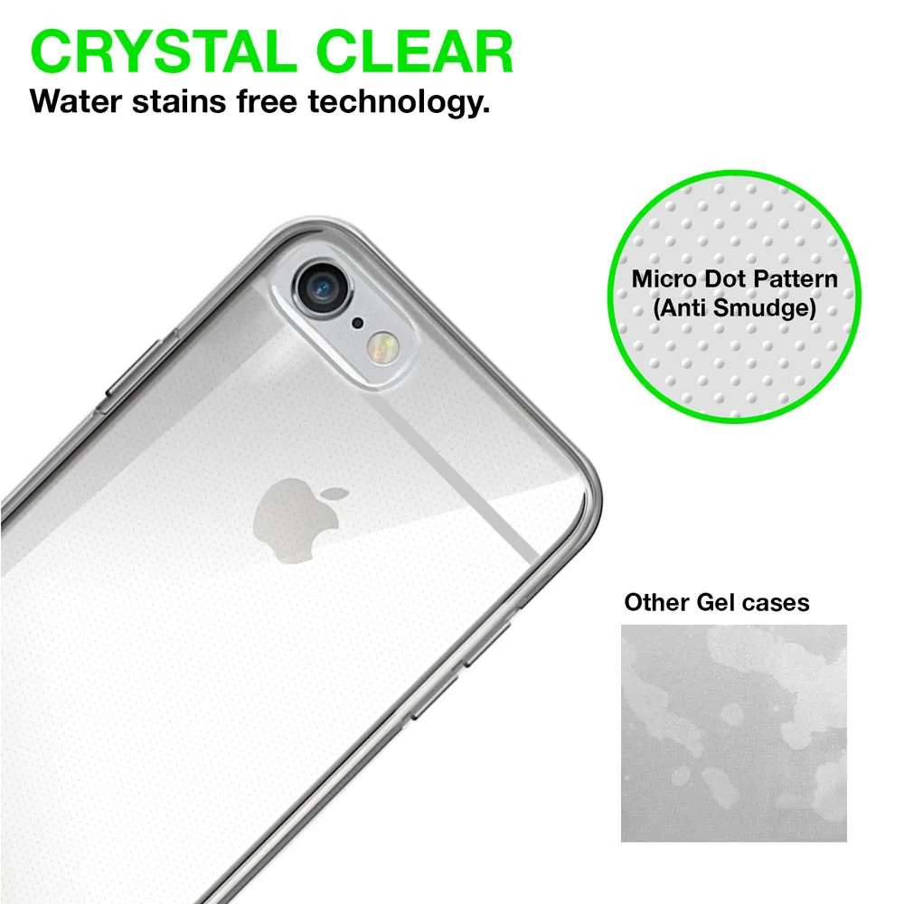 iPhone 6 plus Silicon Gel case cover Clear Transparent Case