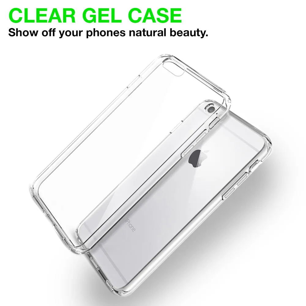 iPhone 6 plus Silicon Gel case cover Clear Transparent Case