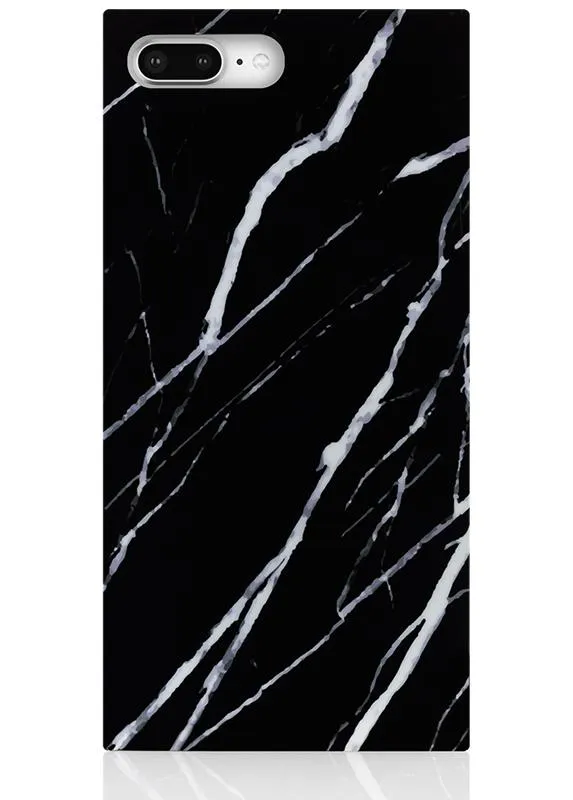 IPhone 7/8 PLUS Black Marble Case