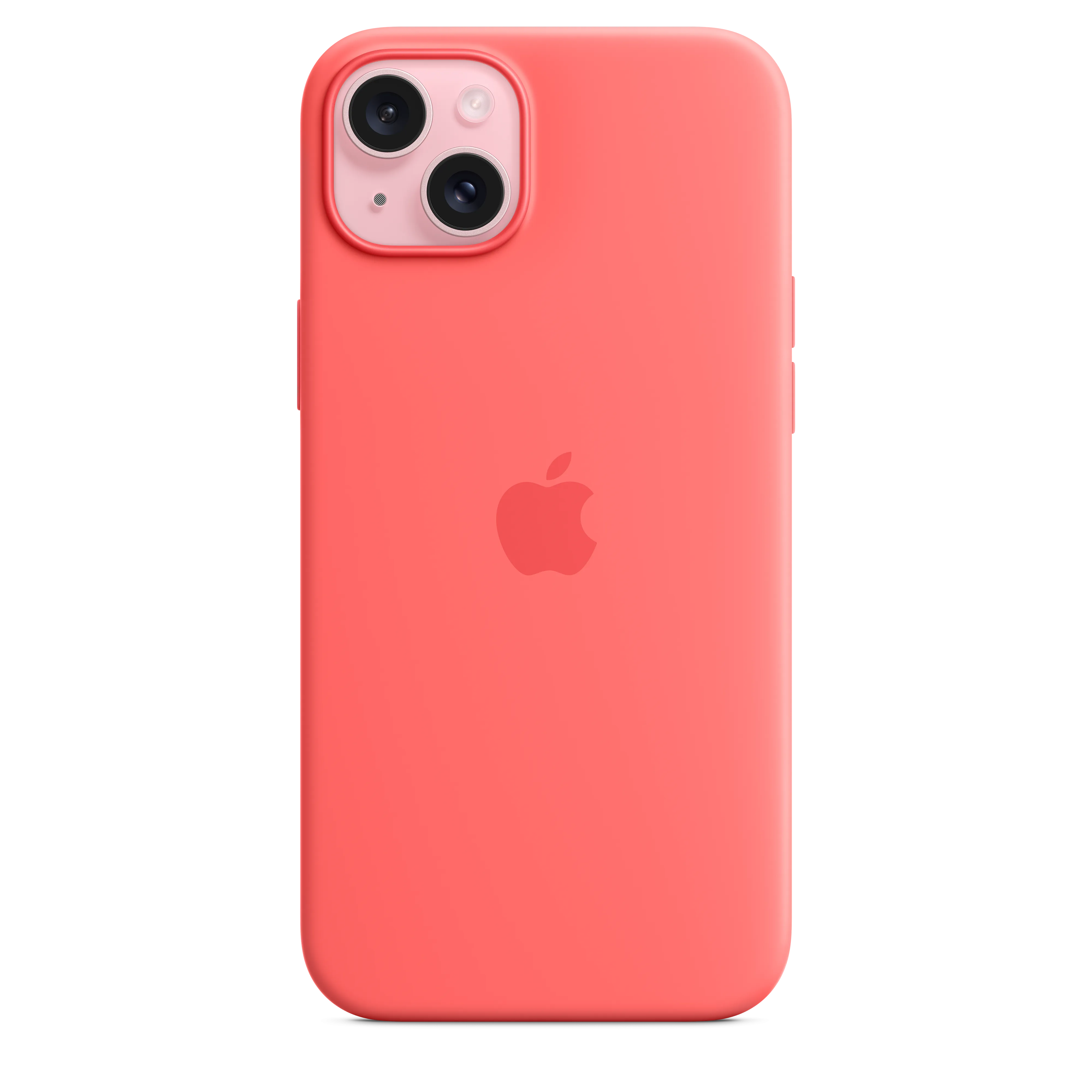 iPhone 15 Plus Silicone Case with MagSafe - Guava