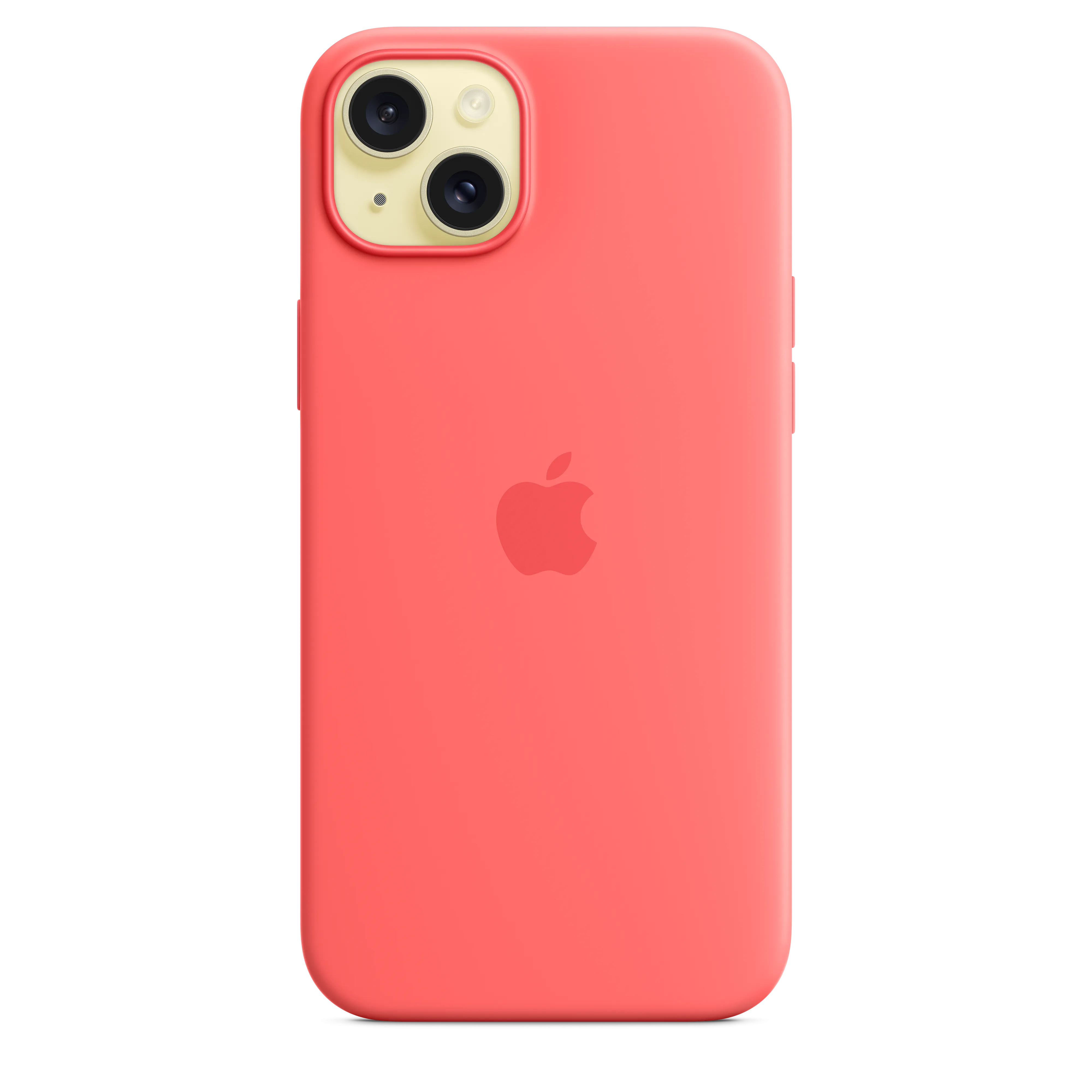 iPhone 15 Plus Silicone Case with MagSafe - Guava