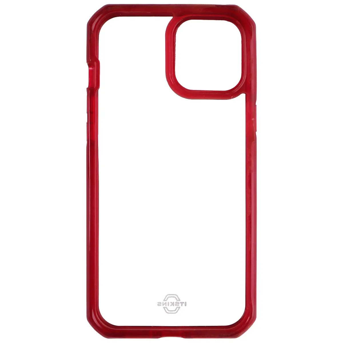 ITSKINS Supreme Clear Series Case for Apple iPhone 12 Pro Max - Red/Transparent