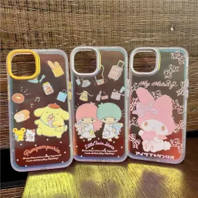 Japanese Cartoon Laser Style | LTS MM PP - iPhone Case iPhone 11 12 13 14 15 Pro Promax