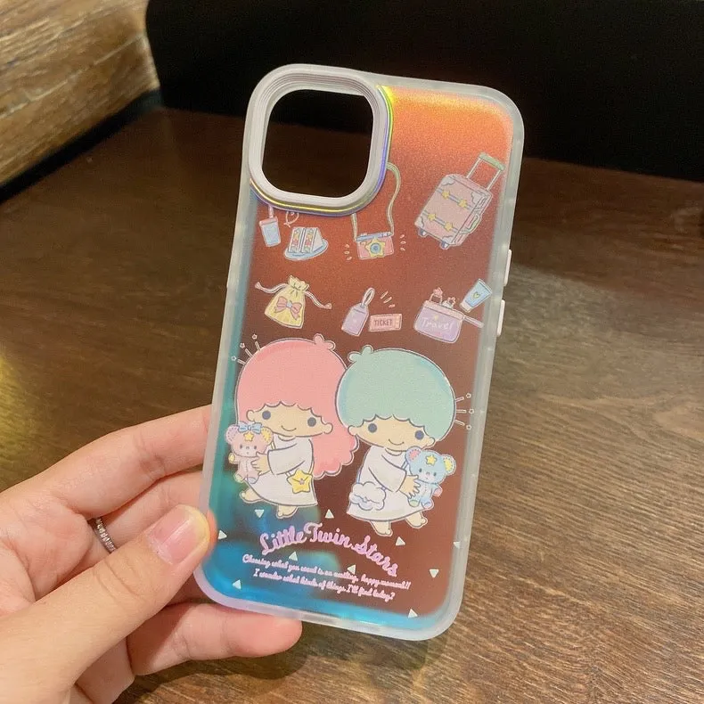 Japanese Cartoon Laser Style | LTS MM PP - iPhone Case iPhone 11 12 13 14 15 Pro Promax