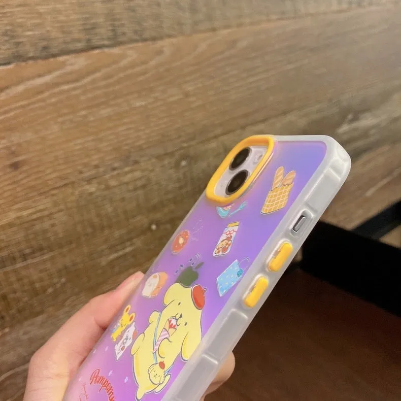 Japanese Cartoon Laser Style | LTS MM PP - iPhone Case iPhone 11 12 13 14 15 Pro Promax