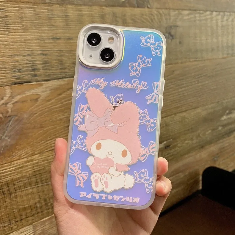 Japanese Cartoon Laser Style | LTS MM PP - iPhone Case iPhone 11 12 13 14 15 Pro Promax