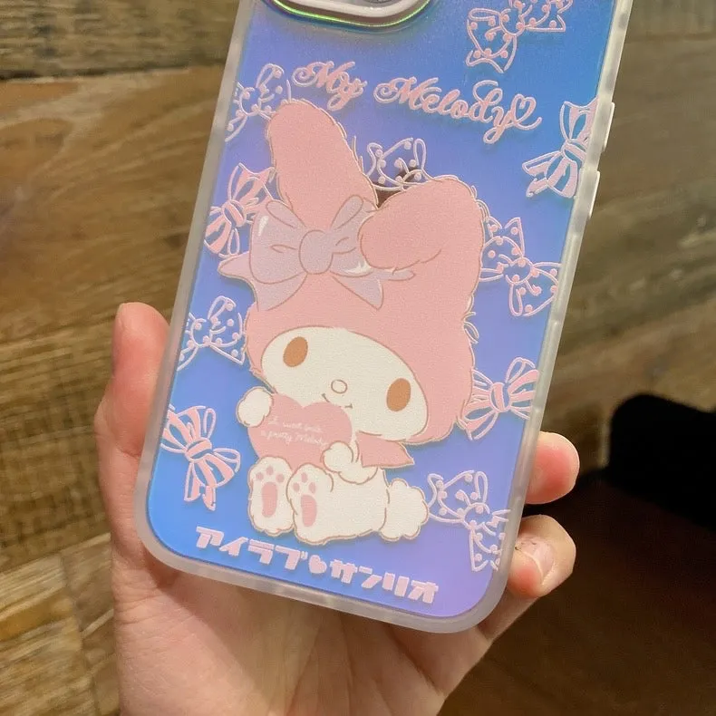 Japanese Cartoon Laser Style | LTS MM PP - iPhone Case iPhone 11 12 13 14 15 Pro Promax