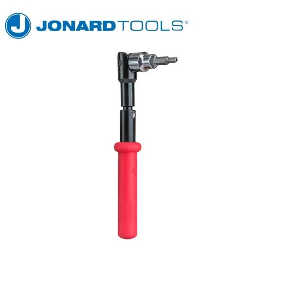 Jonard Tools - Right Angle Torque Wrench - Swivel Head - 10 in-lb with 5/32" Socket