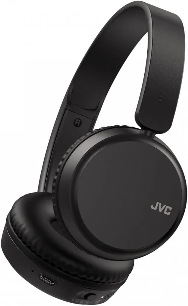 JVC HA-S36W-B Headphone, Black