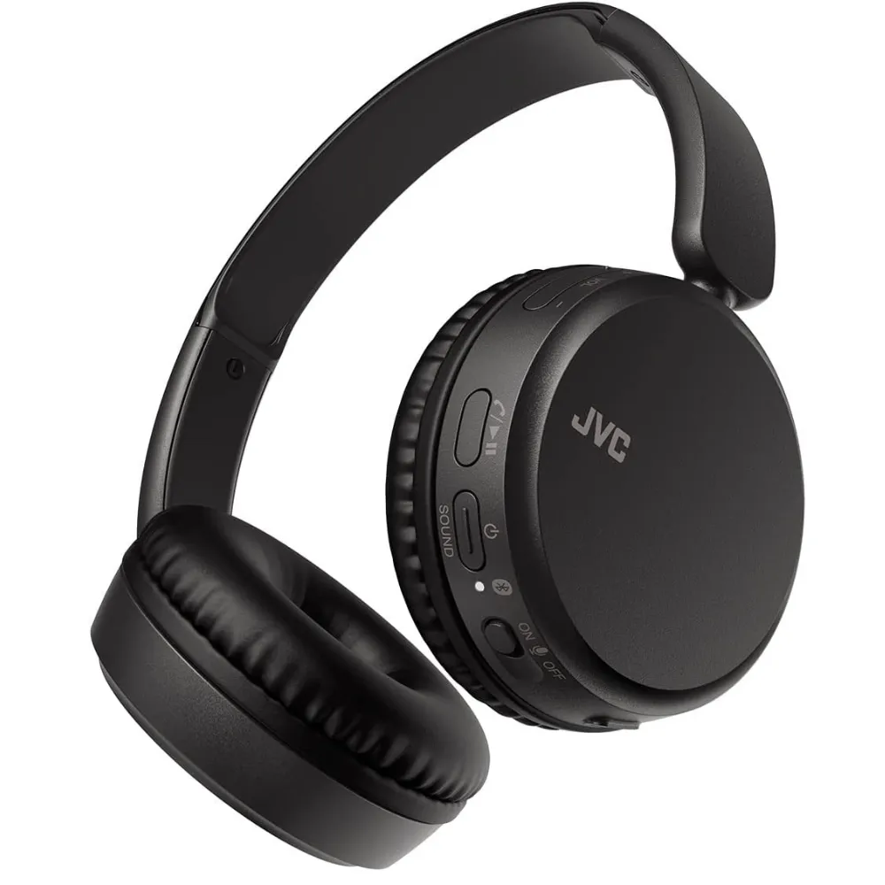 JVC Over-Ear Bluetooth Deep Bass Wireless Headphones - Black | HAS36WB